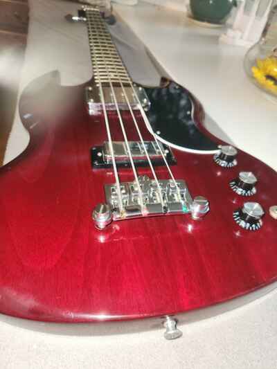 USA Gibson SG Standard Bass Heritage Cherry