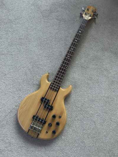 Kay 1970s Neck Through Bass Guitar Natural