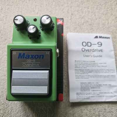 Maxon OD-9 Overdrive Overdrive Guitar Effect Pedal  Never Used W Box