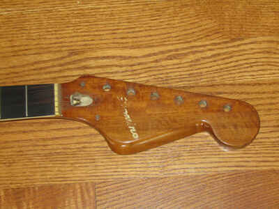 DOMINO ARCH TOP GUITAR NECK - 1967 MADE IN JAPAN by TEISCO  /  KAWAI