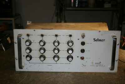 Vintage Selmer Amplifier - PA100 / 4 SV - 100w Valve Bass & Guitar Amp - Excellent