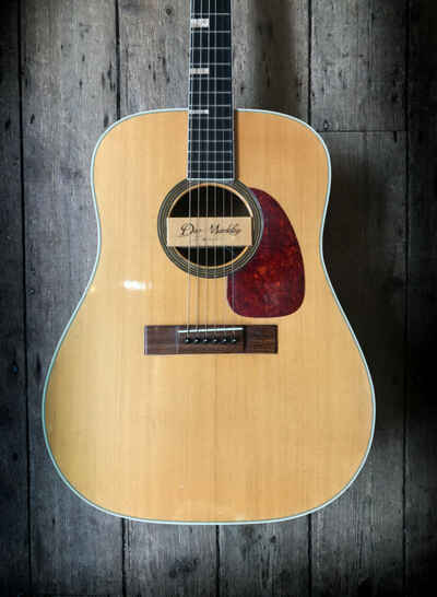 1965 Levin LT-18 Dreadnought Acoustic in Natural finish