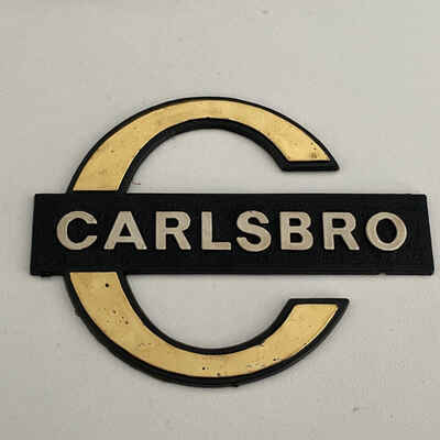 Vintage 1960s 1970??s Carlsbro C logo 2x12 4x12 valve  /  tube head