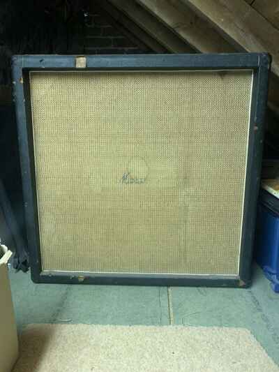 MARSHALL 4X12 CAB 1982 / B | Speaker Cabinet Original Late 1960
