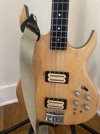 Vintage 1980??s Carvin BL-50 Solid Body Bass Guitar Right Handed READ