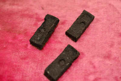 Vintage 1960s Fender Jazzmaster Pickup Spacers - Foam Risers - P-bass Pre-CBS