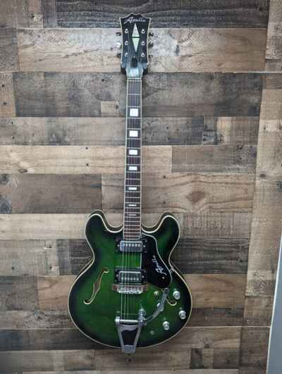 Apollo Hollow body 1960s - 1970s - Green Burst