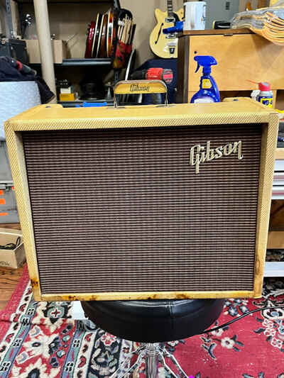 Gibson GA-18 Explorer 1x10 Tube Amplifier with tremolo 1950s 1960s