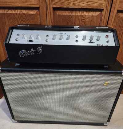 Vintage 1960??s Guya Tone Black 5 Model GA Guitar Amp And Speakers