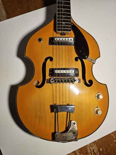 Prestige 1960s Violin-hollow-body Guitar