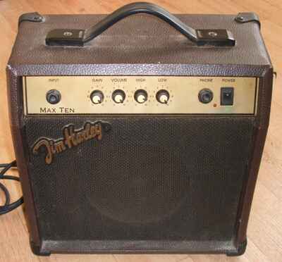 Jim Harley Max Ten Guitar Practice Amplifier vintage