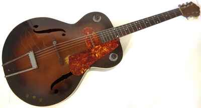 Vintage Old Kraftsman Spanish Electric Guitar w /  Case & Matching Amplifier.