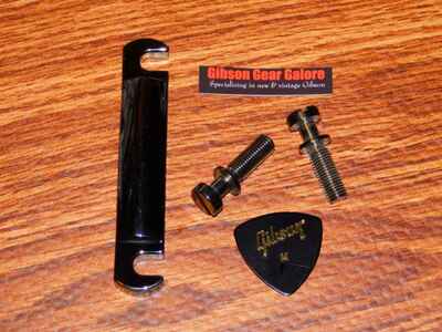 Gibson Les Paul Tailpiece Black Guitar Parts R9 SG Custom ES Explorer API RD C