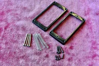Vintage 1950s - 1960s Gibson M-69 PAF Ring set w /  Screws & Springs ES-335 345