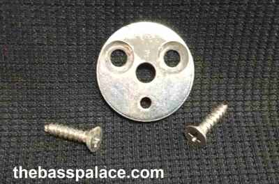 FENDER 1970s USA JAZZ BASS 3-BOLT NECK TILT METAL INSERT WITH ORIGINAL SCREWS