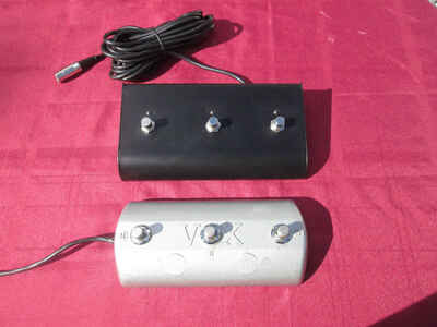 Vox Berkeley II & III, V1031 Cambridge Reverb Replacement 3 Button Pedal