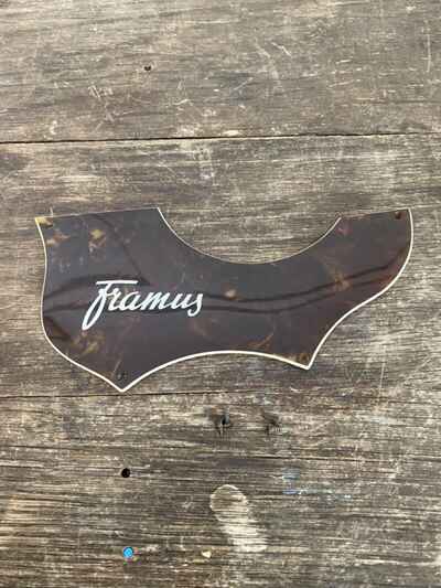Vintage 1960??s Framus Western Gaucho Parlor Acoustic Guitar Pickguard W /  Screws