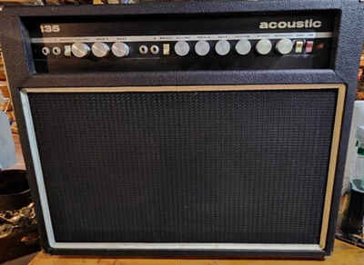 Acoustic Control Corp 135 Combo Guitar Studio & Stage Amplifier  NICE !
