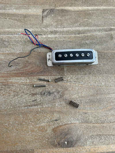 Vintage Kingston Teisco Decca Guitar Pickup  2 93 ohms Cool Sound FREE SHIP!!