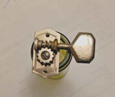 Vintage Waverly Tune Rite Tuning Peg Bass Side Rare Pre-War Tuner Martin Gibson