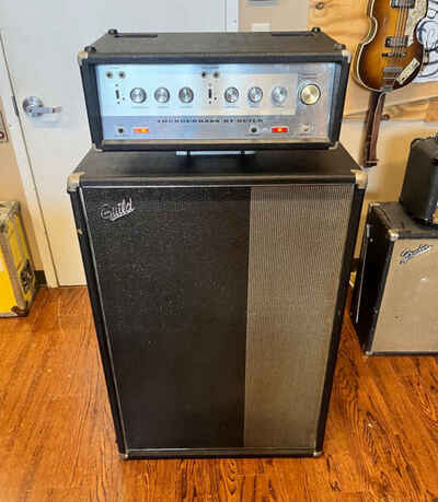 Guild Thunderbass 50watt Head and Matching 2x15 Cabinet 1960s