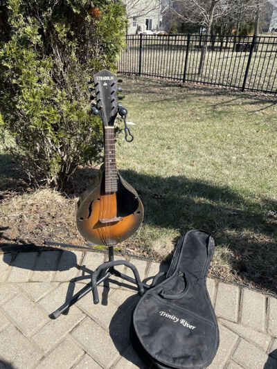 Vintage Sep. 24 1940 Stradolin Jr. Sunburst Mandolin With Gigbag FREE SHIPPING