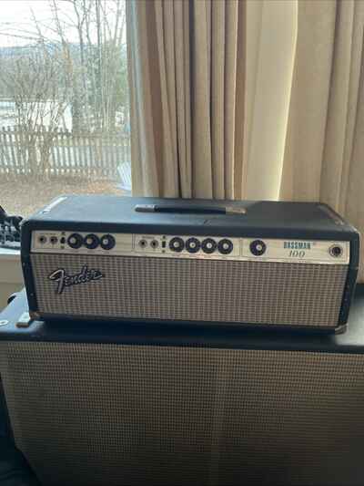 1968-1969 Vintage Fender Bassman Amp head