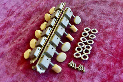 Vintage 1960s Gibson Kluson Twelve String Tuner Set ES-335-12 B-45