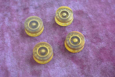 Vintage 1955 Gibson Gold Barrel Knobs Les Paul Goldtop 1954 Standard 1953 ES-175