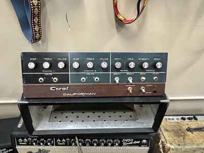 Danelectro Coral Californian Head Cabinet and Preamp Chassis 1960s