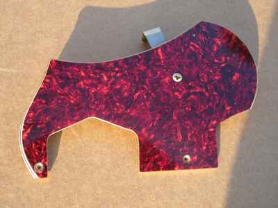 Vintage 1960s Teisco Tortoise Shell 335 Domino Guitar Pickguard