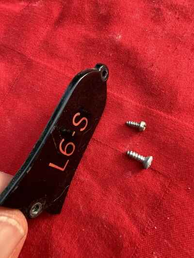 Gibson Vintage 1973 L6-S Custom Truss Rod Cover 1974 1975 1976 1970