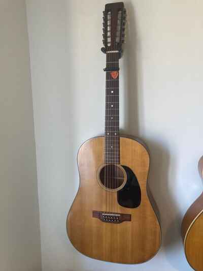 1968 / 9 Vintage Martin D12 / 20 12 String guitar