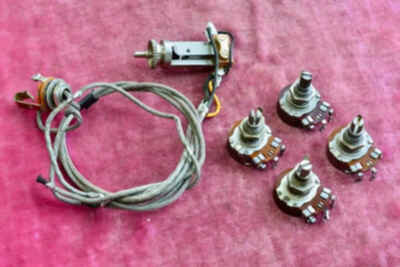 Vintage 1959 Gibson Les Paul PAF Wiring Harness Standard Goldtop Burst Centralab