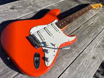 Fender Squier Stratocaster Vintage 62 JV 1983 Fiesta Red