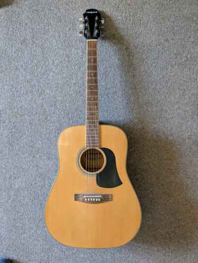 Aria AW 20-N acoustic guitar - used - right handed - six string - with case