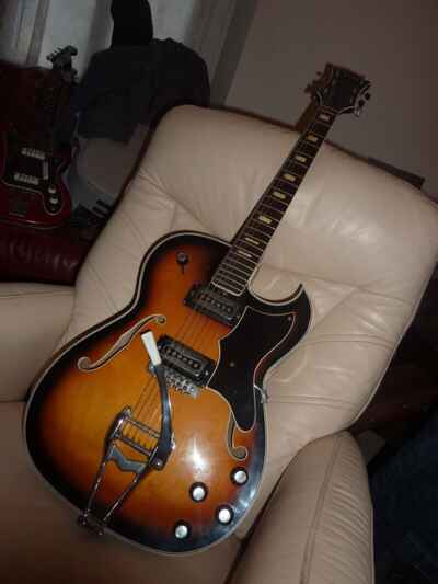 Crucianelli Panoramic Guitar Vintage ITALY 1960