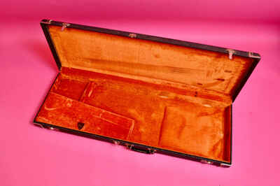 Vintage 1967 - 1972 Fender Stratocaster  /  Telecaster Hard Case "Tail" Logo Tele