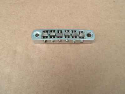 Vintage 1980s Ibanez Greco Univox Gibralter Chrome Guitar Bridge