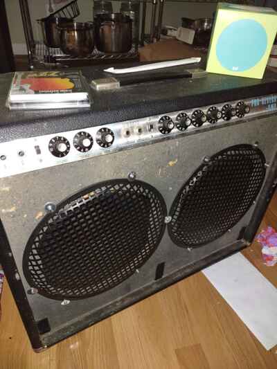 1971 / 2 FENDER PRO REVERB silverface