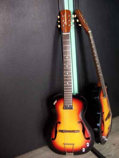 1960s vintage VOX STUDENT PRINCE GUITAR HOLLOW BODY GUITAR