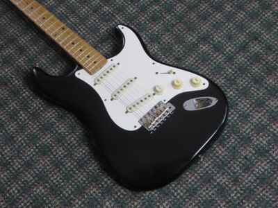 1958 Fender Stratocaster Body-Only Refin Black! w / OHSC&original bill of sale