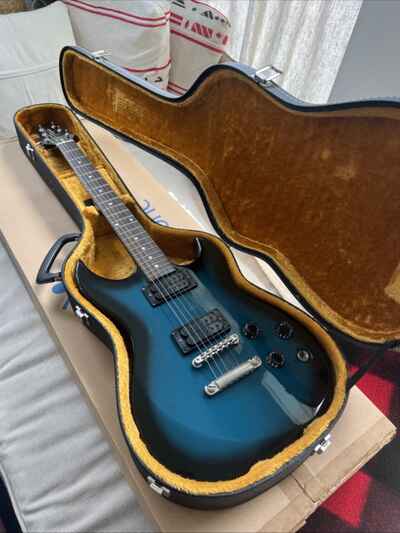 Vtg 1985 Takamine GX-200 Electric Solid Body Guitar RARE Original Hardshell Case