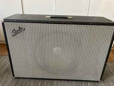 Fender Showman 1x15?? Box Cab  JBL D130F Speaker 1963 Blackface