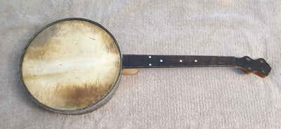 Vintage 1924 Wasburn Style C Tenor Banjo for Project Parts Short Scale 17 Frets