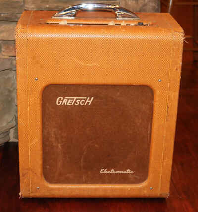 1950s Gretsch Tweed Electromatic Amplifier (MISC0007)