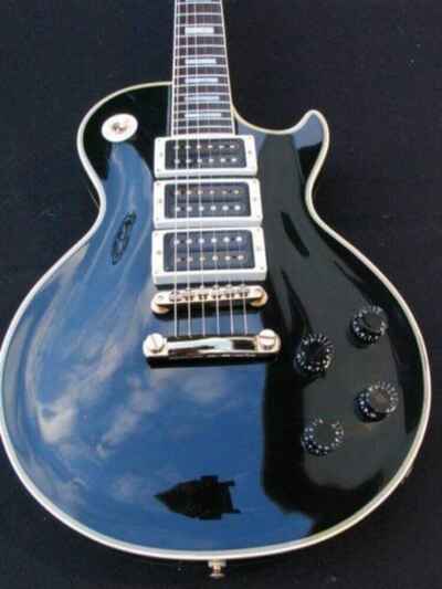 Greco Les Paul Custom Peter Frampton 3Pus 1981 Black And Gold