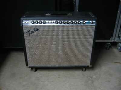 1974 Fender Twin Silver Face. Stock. No Mods. Original. 2 X 12 Combo. Speakers.
