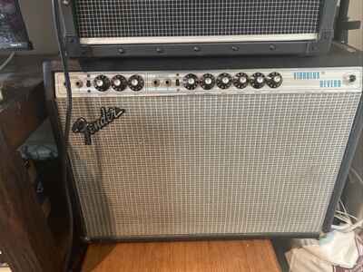 1970 FENDER VIBROLUX REVERB, RCA, SYLVANIA TUBES, VINTAGE AMP, with Cover