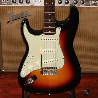 1962 Fender Stratocaster Rare Left Handed Vintage Electric Guitar